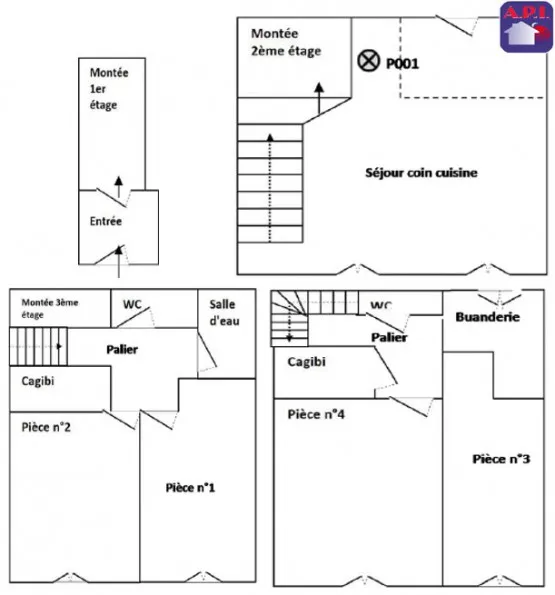 Immeuble de rapport 5 pièces 95 m² - Photo 1
