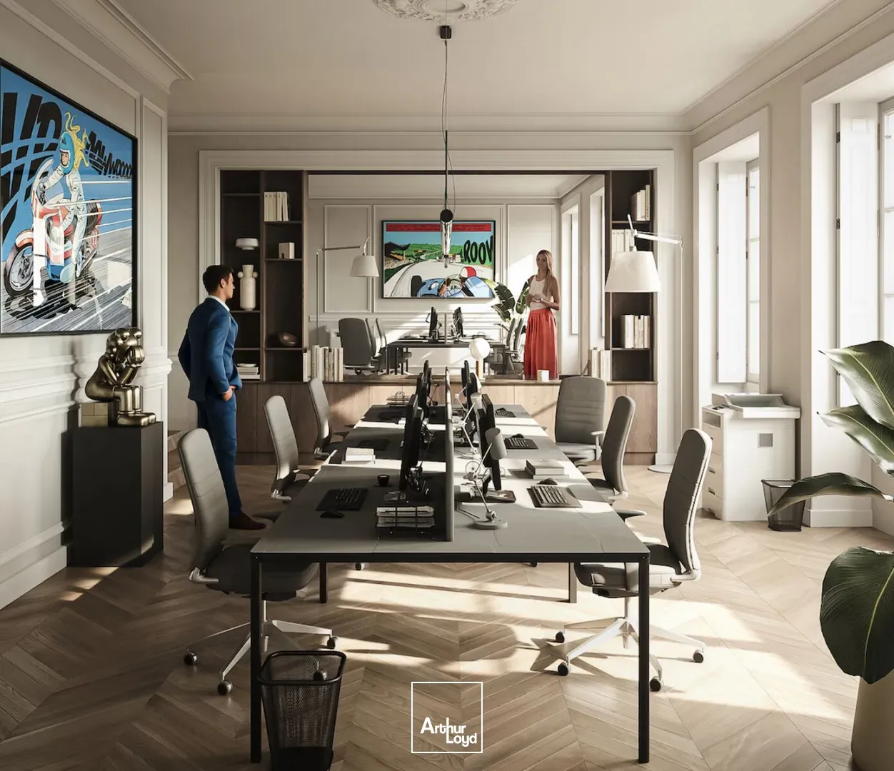 Immeuble bureaux à vendre à Bordeaux au sein du Triangle d'Or - Photo 1