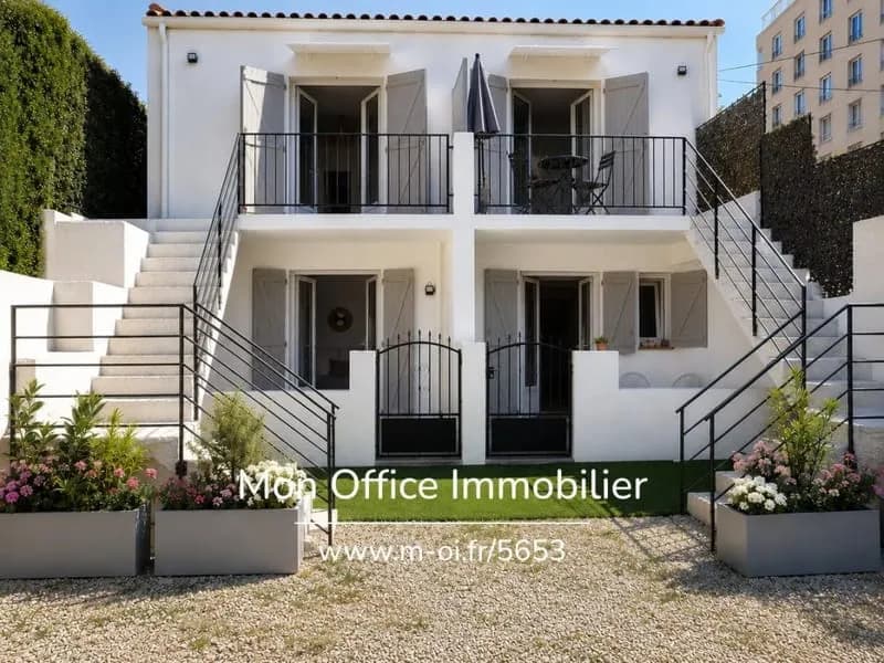 Référence : 5653-MCO - Exclusivité Immeuble de rapport de 4 appartements plus exterieurs et stationnement à Marseille 5e Arrondissement (13005) - Photo 1