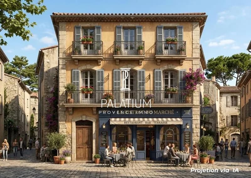 Immeuble de rapport à réhabiliter - env. 670 m², village de Provence - Photo 1