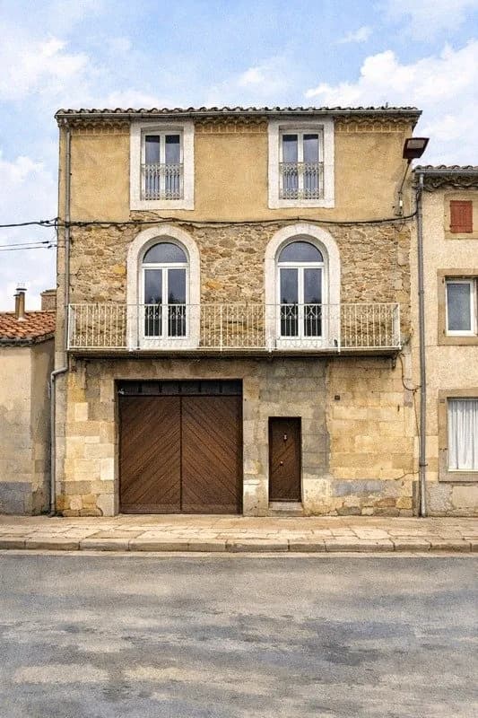 DOUZENS - Ensemble immobilier 267 m² : Loft de caractère + Atelier 83 m² + Projet Terrasse - Photo 1