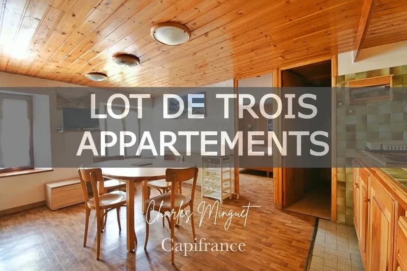 Lot de 3 appartements SAINT CHAFFREY - Photo 1