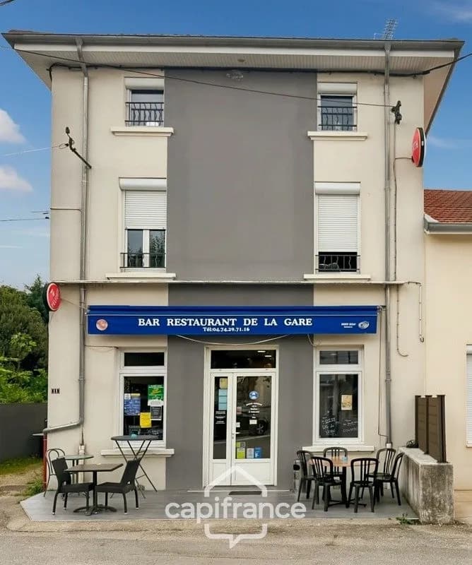 Immeuble à vendre SALAISE SUR SANNE (38) 3 appartements et un local commercial - Photo 1