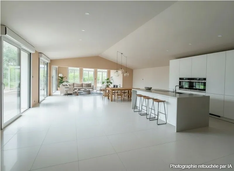 Immeuble mixte avec vue exceptionnelle - Centre-ville de Châteauneuf du Faou - Photo 1