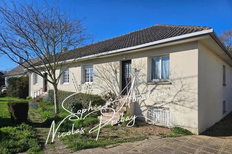 Ensemble immobilier composé de deux habitations avec sous-sol et terrain - Photo 1