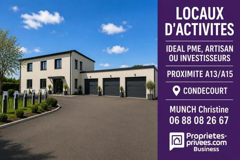 CONDECOURT - ENSEMBLE IMMOBILIER IDEAL PME, ARTISAN OU INVESTISSEUR - Photo 1