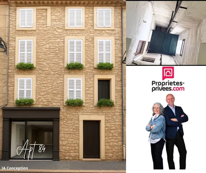 BAISSE DE PRIX - Immeuble de rapport de 313 m2 avec commerce à Apt (84) - Photo 1