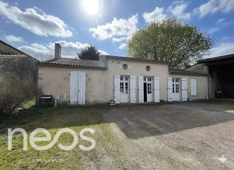 Ensemble immobilier deux maisons + chais - Photo 1