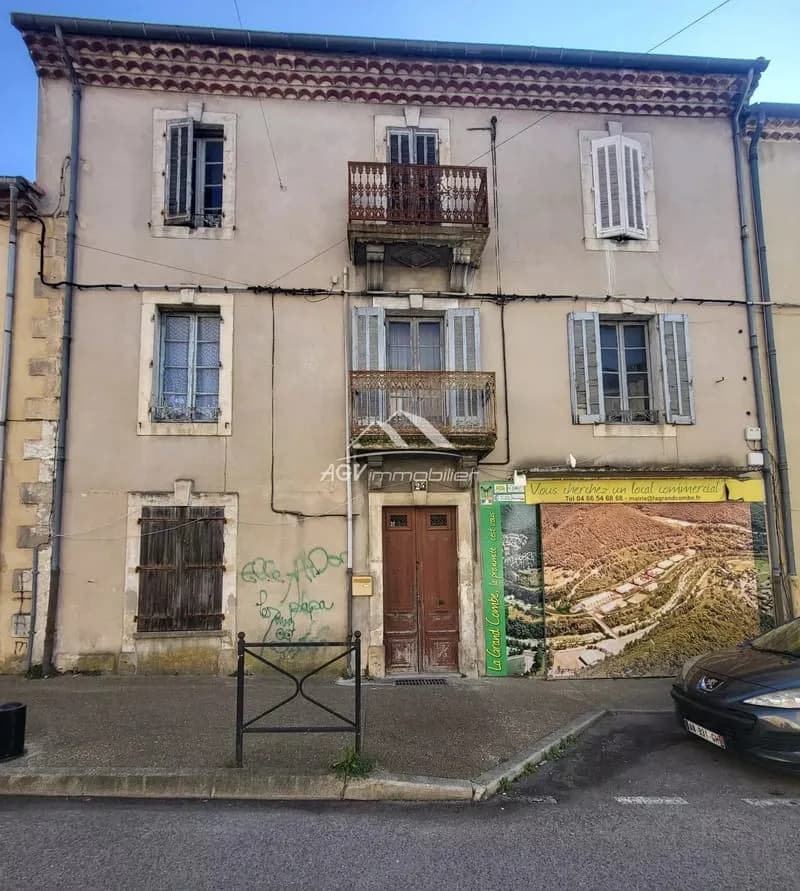 LA GRAND-COMBE idéal Investisseurs Immeuble à rénover - Photo 1