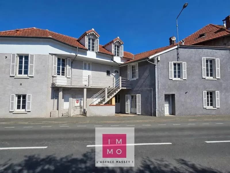 IMMEUBLE DE RAPPORT - 280 m² - 6 LOGEMENTS + COMBLES AMÉNAGEABLES - HYPER-CENTRE TARBES - RENTABILITÉ CIBLE 10 À 13 % - Photo 1