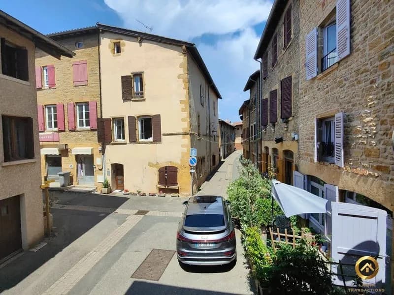 Spécial investisseur / Immeuble en pierre rénové / 3 appartements meublés loués / Châtillon 69380 - Photo 1
