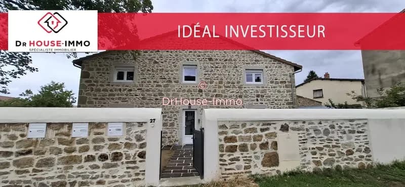 Splendide Immeuble de 4 appartements avec terrain à Authezat. - Photo 1