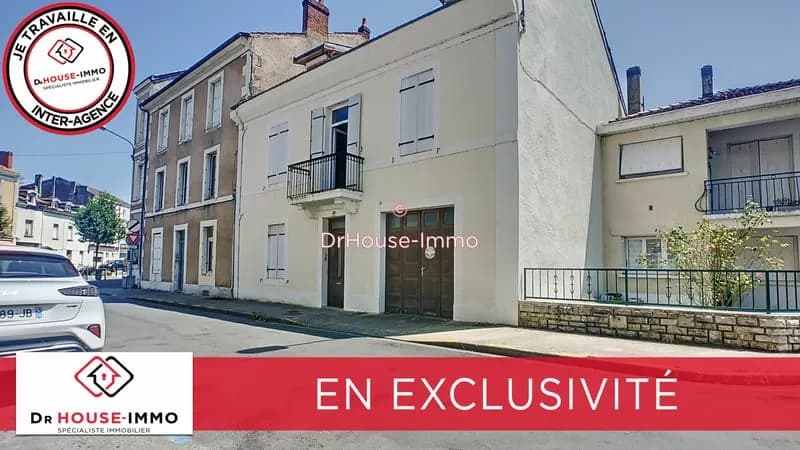 Immeuble de 295m2 environ avec balcon, terrasse et garage à Périgueux - Photo 1