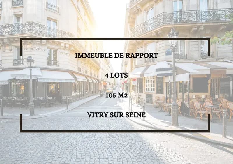 Immeuble de rapport - 4 appartements. - Photo 1