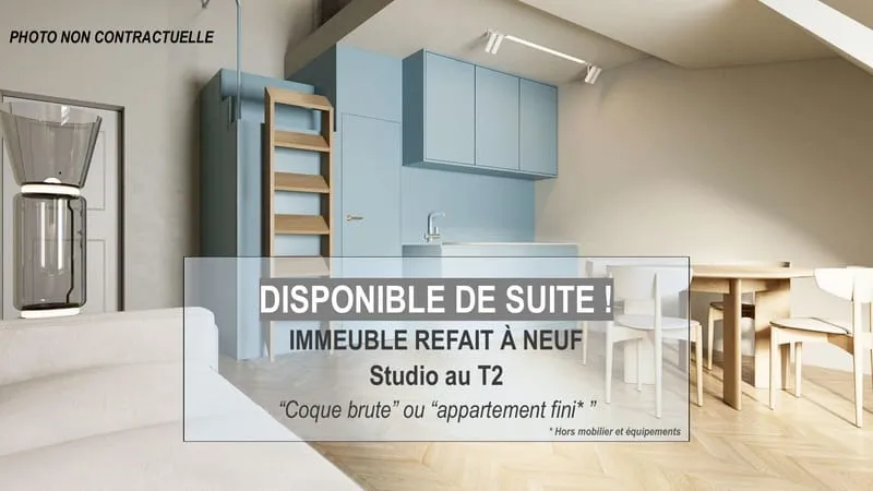 OPPORTUNITÉ À TALENSAC : Immeuble entièrement refait à neuf - DISPONIBLE DE SUITE ! - Photo 1