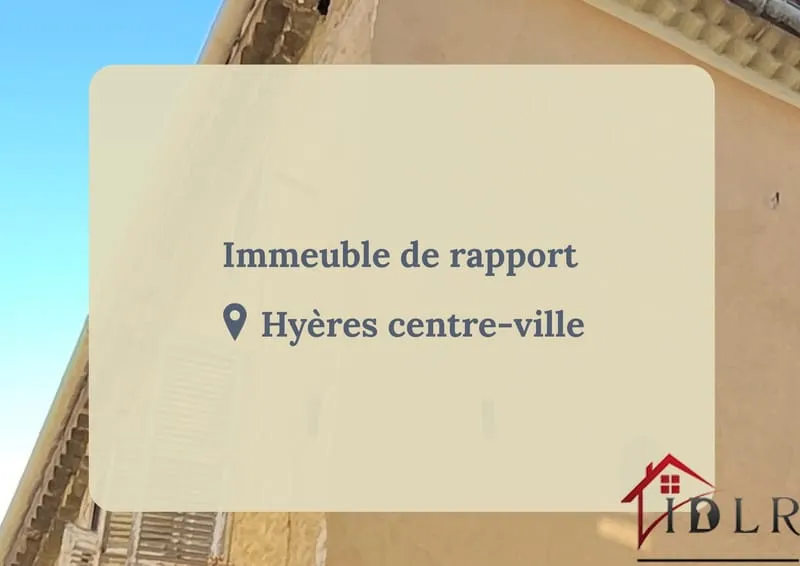 IMMEUBLE DE RAPPORT CENTRE-VILLE HYERES - Photo 1