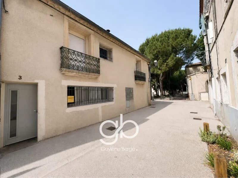 Immeuble de rapport 255 m2 4 logements loués Cour, terra - Photo 1