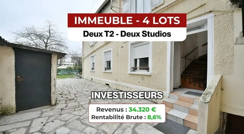 IMMEUBLE DE RAPPORT - 4 LOTS - Photo 1
