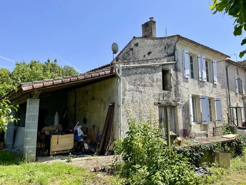 Ensemble immobilier composé de 2 maisons, dépendances et jar - Photo 1