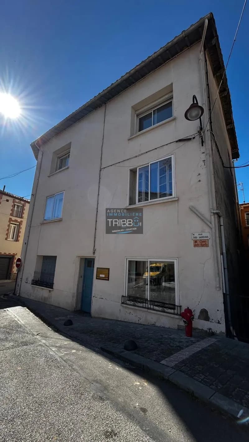 IMMEUBLE DE RAPPORT EN CENTRE VILLE DE POLLESTRES - Photo 1