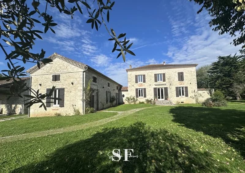 NORD AGEN - ENSEMBLE IMMOBILIER AVEC 100 HA DE TERRES - Photo 1