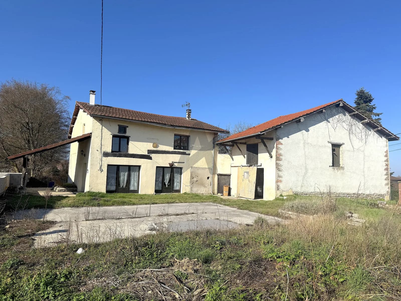 RARE RIGNIEUX LE FRANC Ensemble immobilier Ferme et Grange - Photo 1