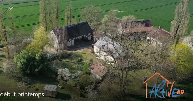 Ensemble immobilier de caractère à 8 min des commerces sur u - Photo 1