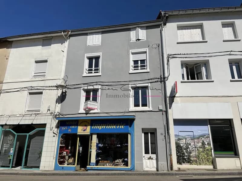 Immeuble avec local commercial et appartement - Photo 1