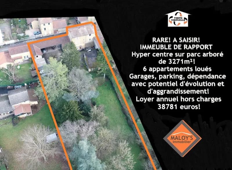 EXCLUSIVITE - À VENDRE IMMEUBLE DE RAPPORT 6 APPARTEMENT - Photo 1