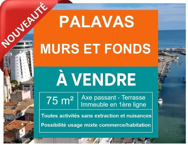 AXE PASSANT- IMMEUBLE EN 1ERE LIGNE - MURS ET FONDS COMMERCE - Photo 1