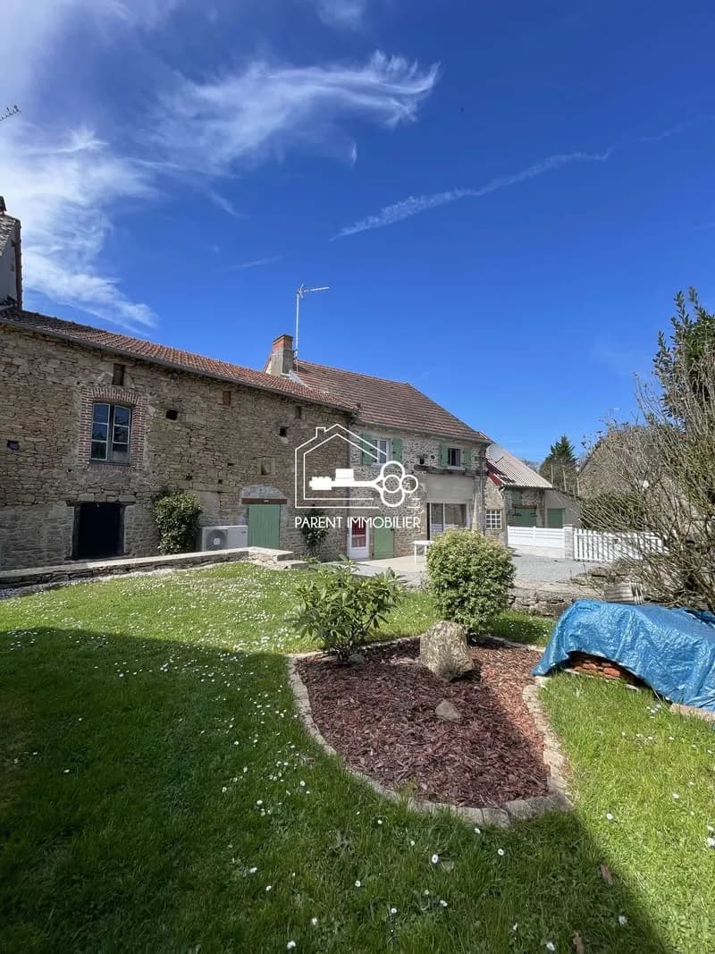 Ensemble Immobilier en pierres à Saint-Amand-Magnazeix Idé - Photo 1