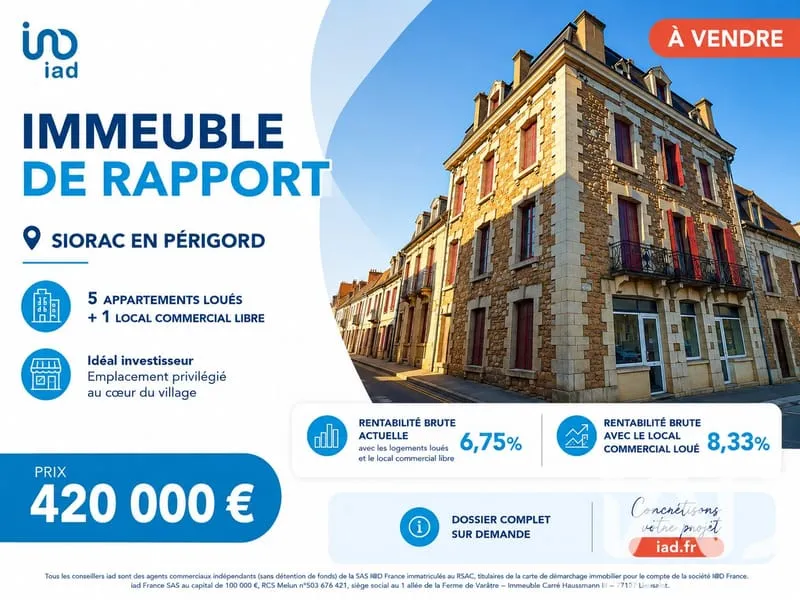 Bâtiment 480 m² - Photo 1