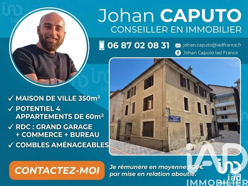 Bâtiment 350 m² - Photo 1