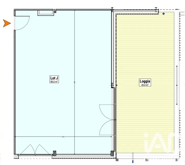 Bâtiment 60 m² - Photo 1