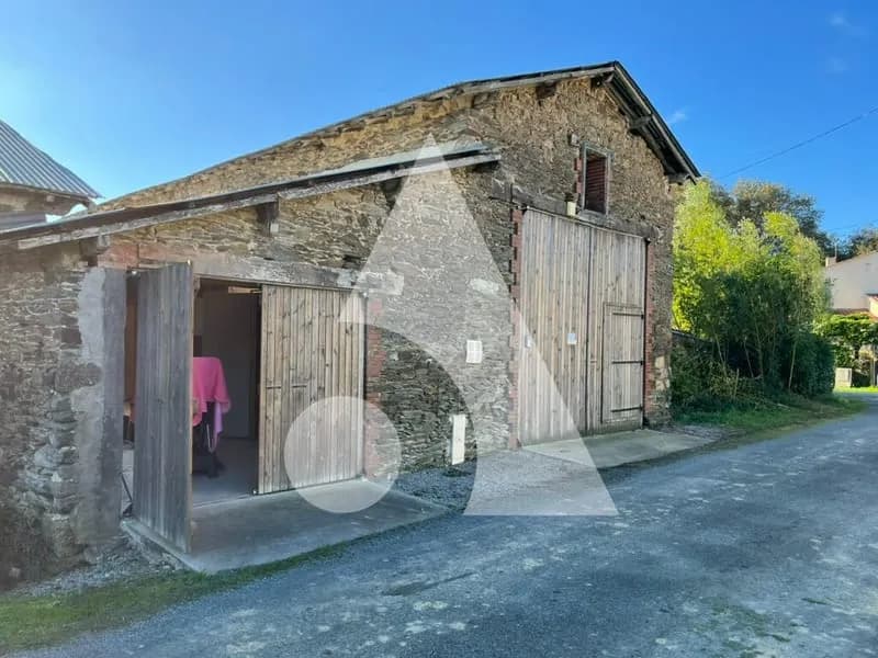 Grange La Chaize Le Vicomte 2 pièce(s) 150 m2 - Photo 1