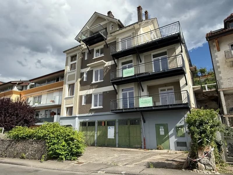 THONON - IMMEUBLE de 5 appartements avec vue lac - Photo 1