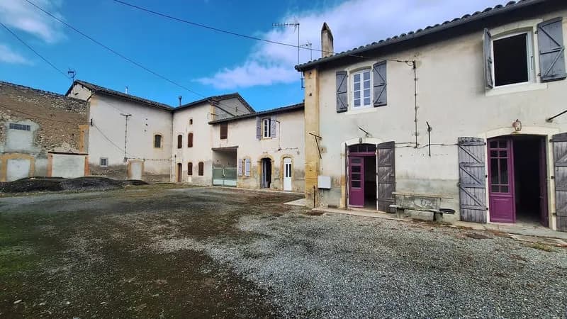 Ensemble immobilier et terrain constructible à Saint Martory - Photo 1