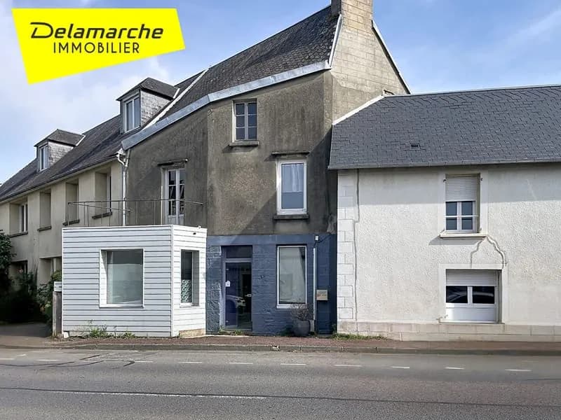 À VENDRE COMMERCE avec fort potentiel dans le bourg de Hambye - Photo 1