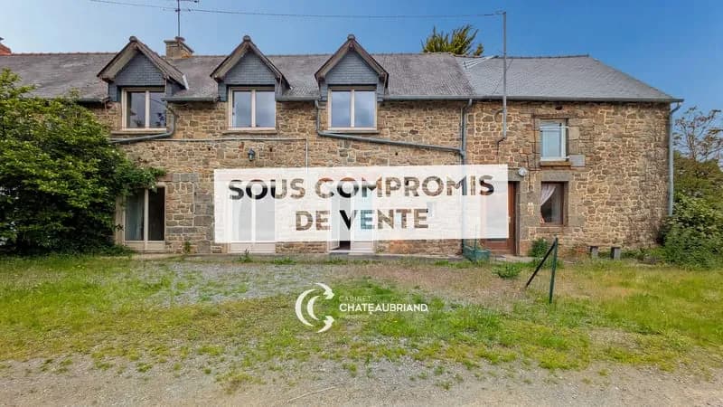 Ensemble immobilier 2 maisons hangar terrain 2753 m² Dingé - Photo 1