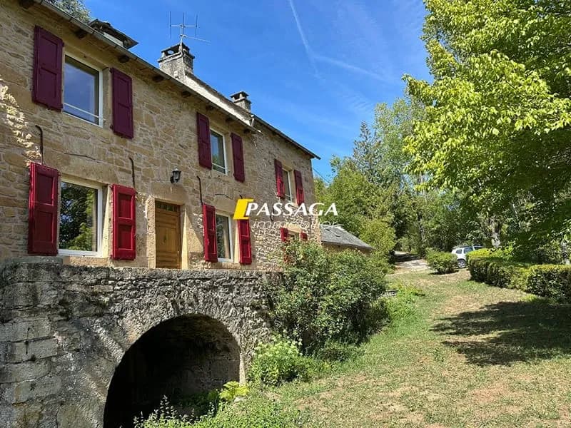 A VENDRE - Magnifique ensemble immobilier avec terrain arboré - SAINT GENIEZ D'OLT ET D'AUBRAC - Photo 1