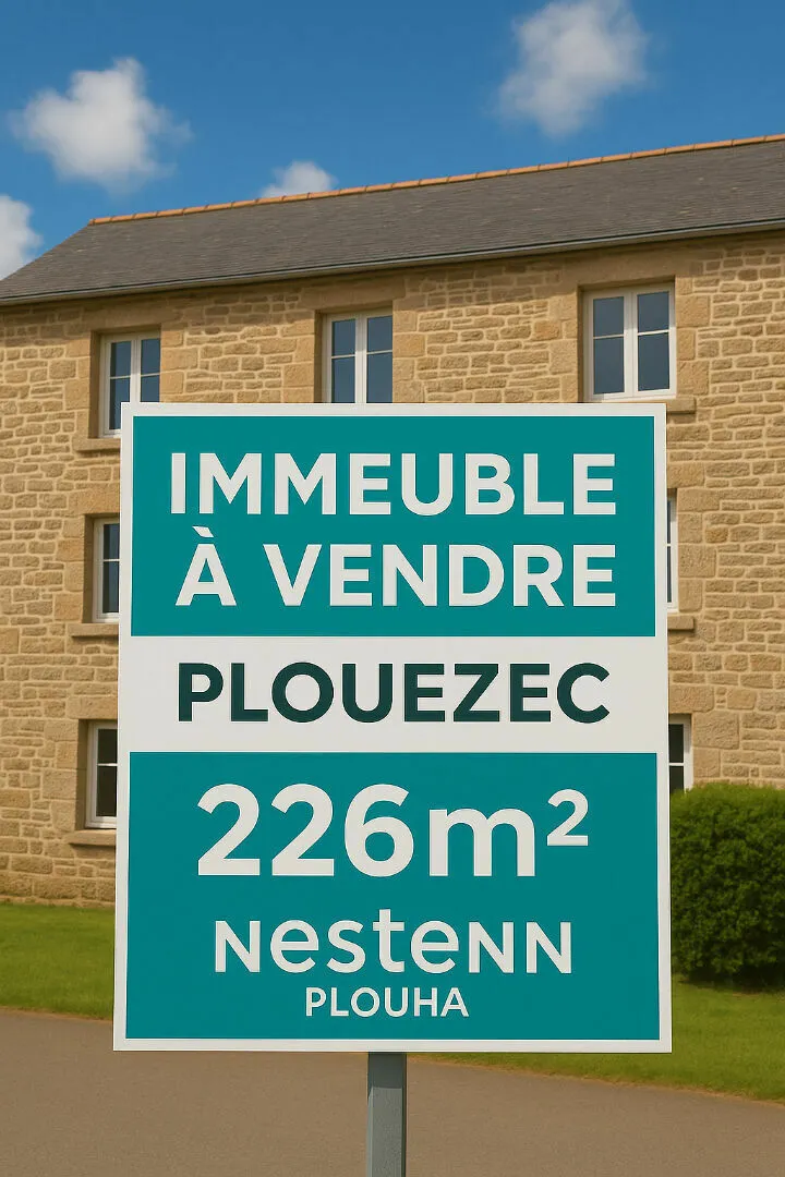 Immeuble de rapport à rénové 220 m² - PLOUEZEC - Photo 1