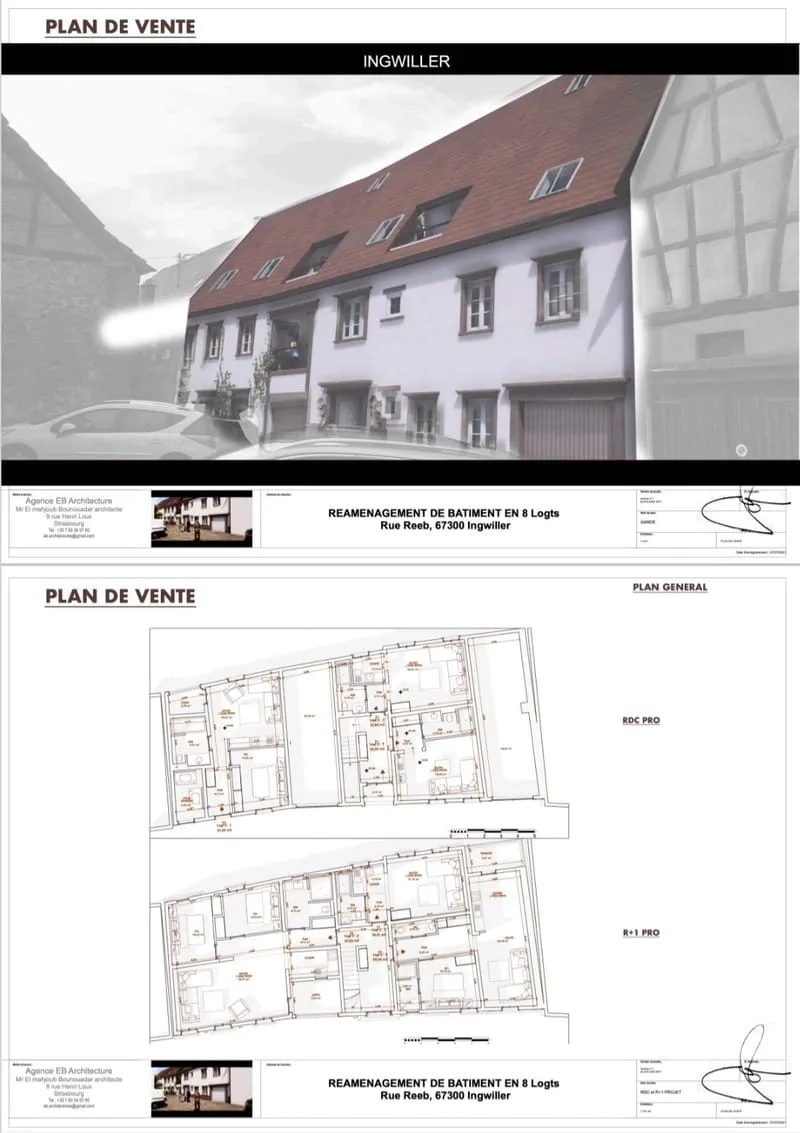 INGWILLER HYPER CENTRE TRES BEL IMMEUBLE A FORT POTENTIEL PROPOS - Photo 1