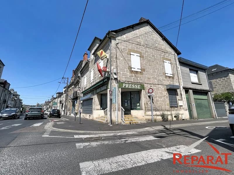 À vendre - Immeuble avec local commercial, garage, appartemen - Photo 1