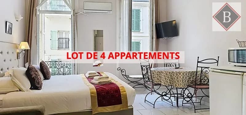 LOT DE 4 APPARTEMENTS!! À 1 MIN DU PALAIS DES FESTIVALS!! - Photo 1