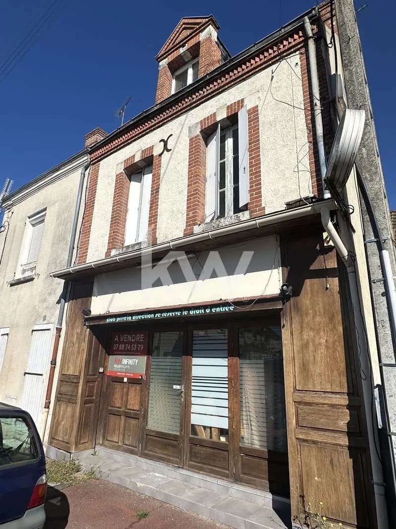 ROMORANTIN-CENTRE - Immeuble mixte 168 m² avec local commerci - Photo 1