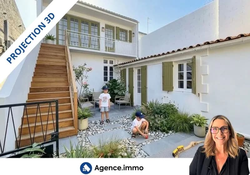 Maison duplex avec un local pro loué et garages - Photo 1