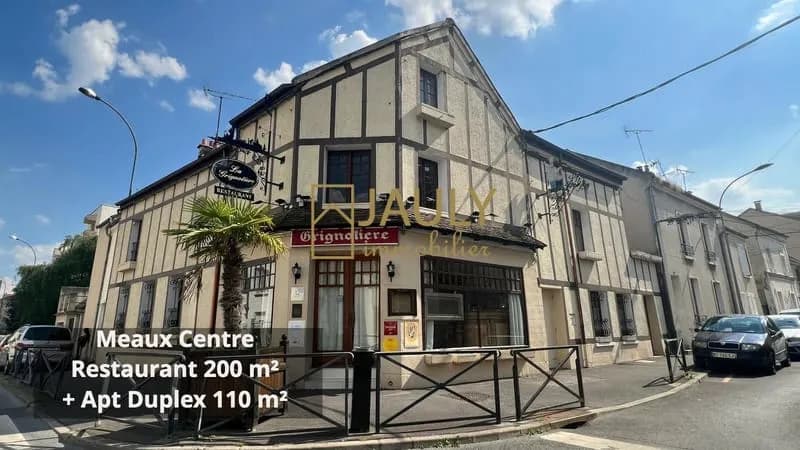 Immeuble 310 m² Restaurant + Appartement Duplex T5 - Photo 1