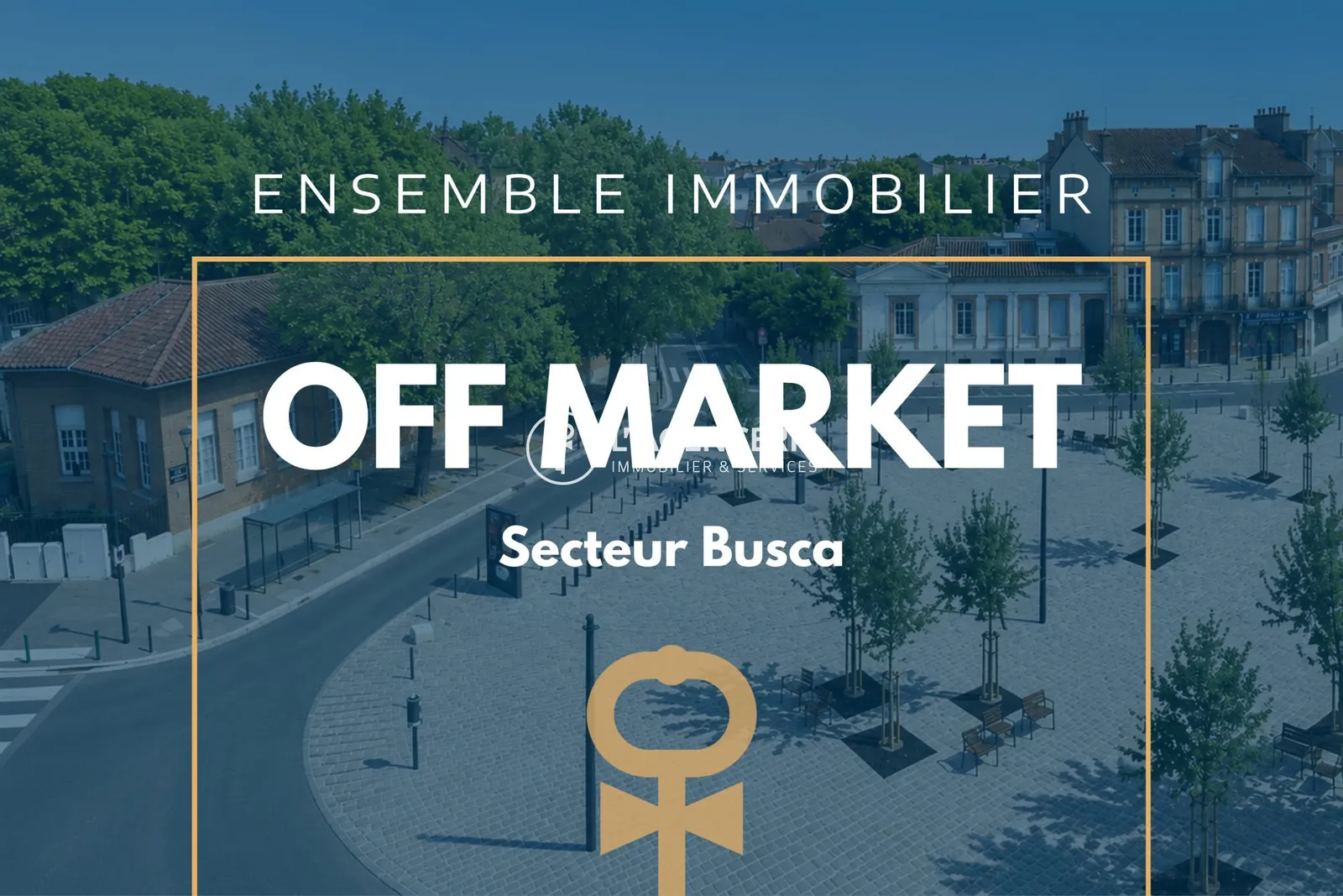 Ensemble immobilier confidentiel au coeur du Busca - Photo 1