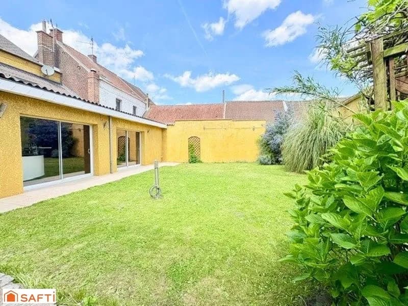 ENSEMBLE IMMOBILIER À SAINT-SAULVE - HABITATION & LOCAL PROFESSIONNEL & DOUBLE GARAGE - Photo 1