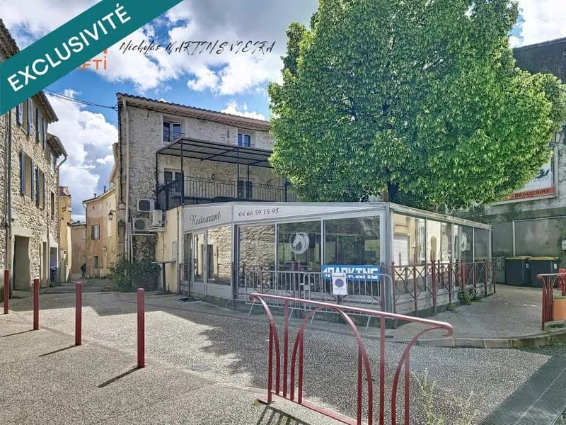 IMMEUBLE MIXTE — LA CALMETTE (30) | CENTRE-VILLAGE | RENDEMENT + POTENTIEL DE TRANSFORMATION - Photo 1